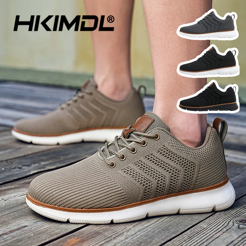 HKIMDL Men's Mesh Casual Sneakers Lightweight Breathable Comfortable Walking Shoes Street Style Versatile Plus Size 39-48
HKIMDL Men's Mesh Casual Sneakers Lightweight Breathable Comfortable Walking Shoes Street Style Versatile Plus Size 39-48