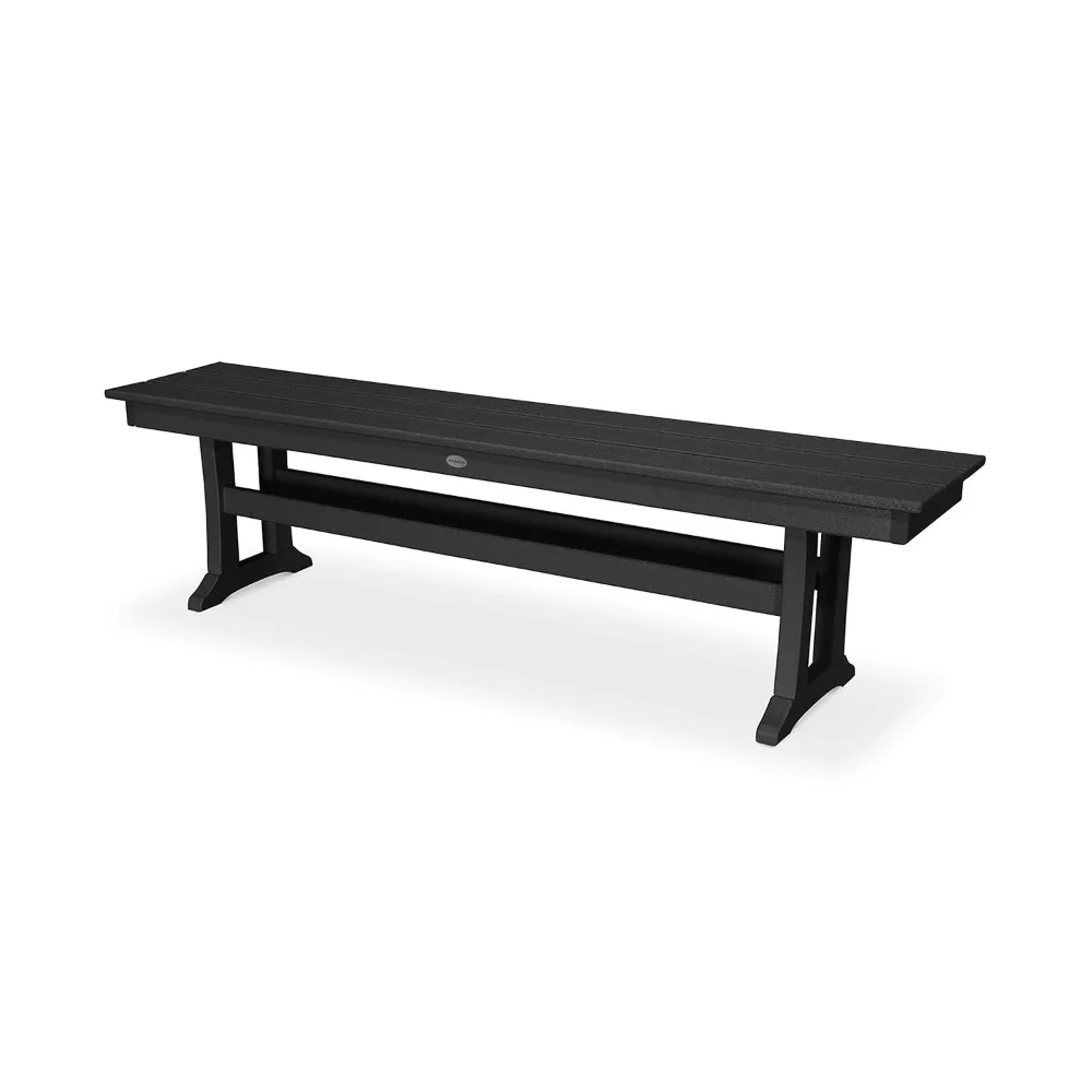 Farmhouse Backless 65 Inch Outdoor Patio Dining Bench, All-Weather Waterproof Resin Garden Furniture, Customized
Farmhouse Backless 65 Inch Outdoor Patio Dining Bench, All-Weather Waterproof Resin Garden Furniture, Customized