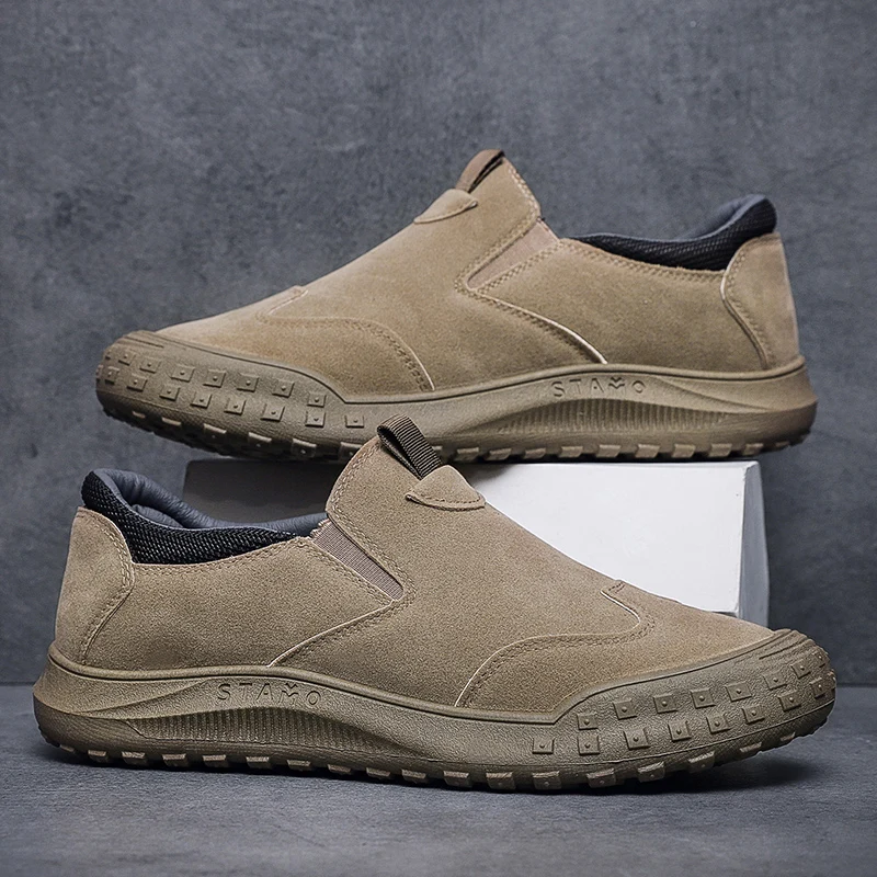 2025 Men's Workwear Casual Sneakers Indoor Breathable Loafers Outdoor Lightweight Soft Sole Non-slip Men Shoes Zapatillas Hombre
2025 Men's Workwear Casual Sneakers Indoor Breathable Loafers Outdoor Lightweight Soft Sole Non-slip Men Shoes Zapatillas Hombre