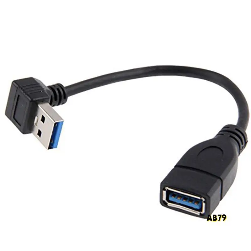 10X USB 3.0 прямоугольный удлинительный кабель 90 градусов, переходной шнур «папа-мама», 20 см
10X USB 3.0 прямоугольный удлинительный кабель 90 градусов, переходной шнур «папа-мама», 20 см