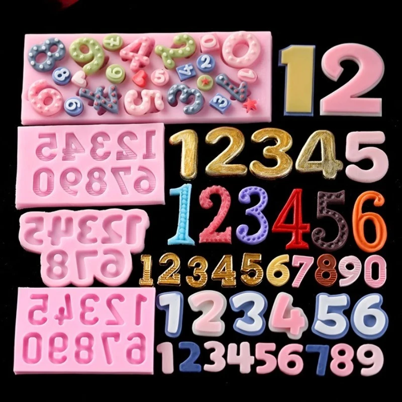 0-9 Number Chocolate Silicone Molds for Candy Candle Epoxy Resin Molds Baking Desserts and Cake Decoration Accessories
0-9 Number Chocolate Silicone Molds for Candy Candle Epoxy Resin Molds Baking Desserts and Cake Decoration Accessories