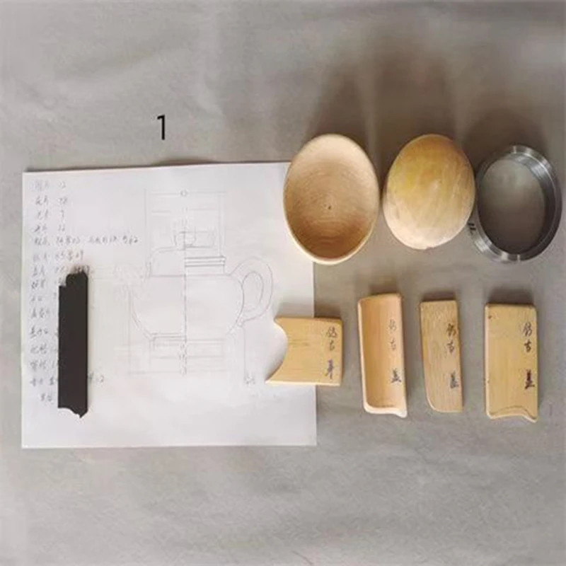 Pottery Starter Kit - Complete Hand Tool Set with Teapot Templates for Purple Clay Teapot Making Beginners and DIY Craft Artists
Pottery Starter Kit - Complete Hand Tool Set with Teapot Templates for Purple Clay Teapot Making Beginners and DIY Craft Artists