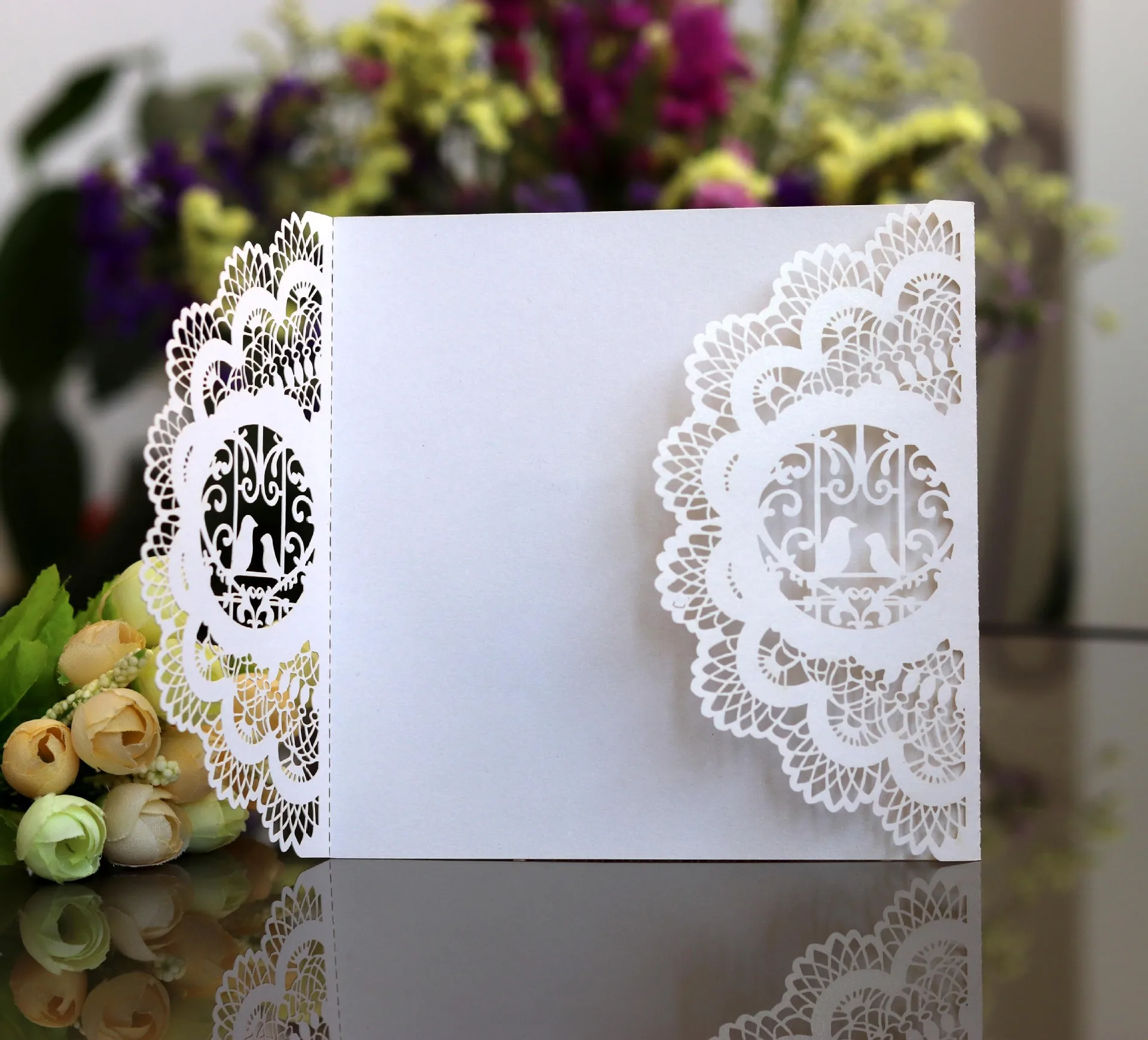 100/50pcs 15X15cm Invitation Card Cover European Laser Wedding Invitation Outside Shell Wholesale AK-HK-5
100/50pcs 15X15cm Invitation Card Cover European Laser Wedding Invitation Outside Shell Wholesale AK-HK-5