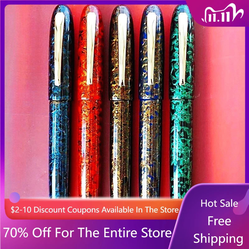 BALAOYE Natural Lacquer Fountain Pen Double Layer Long Knife F 0.5mm Nib Limited Edition Hand Polishing Office Business Gift Box
BALAOYE Natural Lacquer Fountain Pen Double Layer Long Knife F 0.5mm Nib Limited Edition Hand Polishing Office Business Gift Box