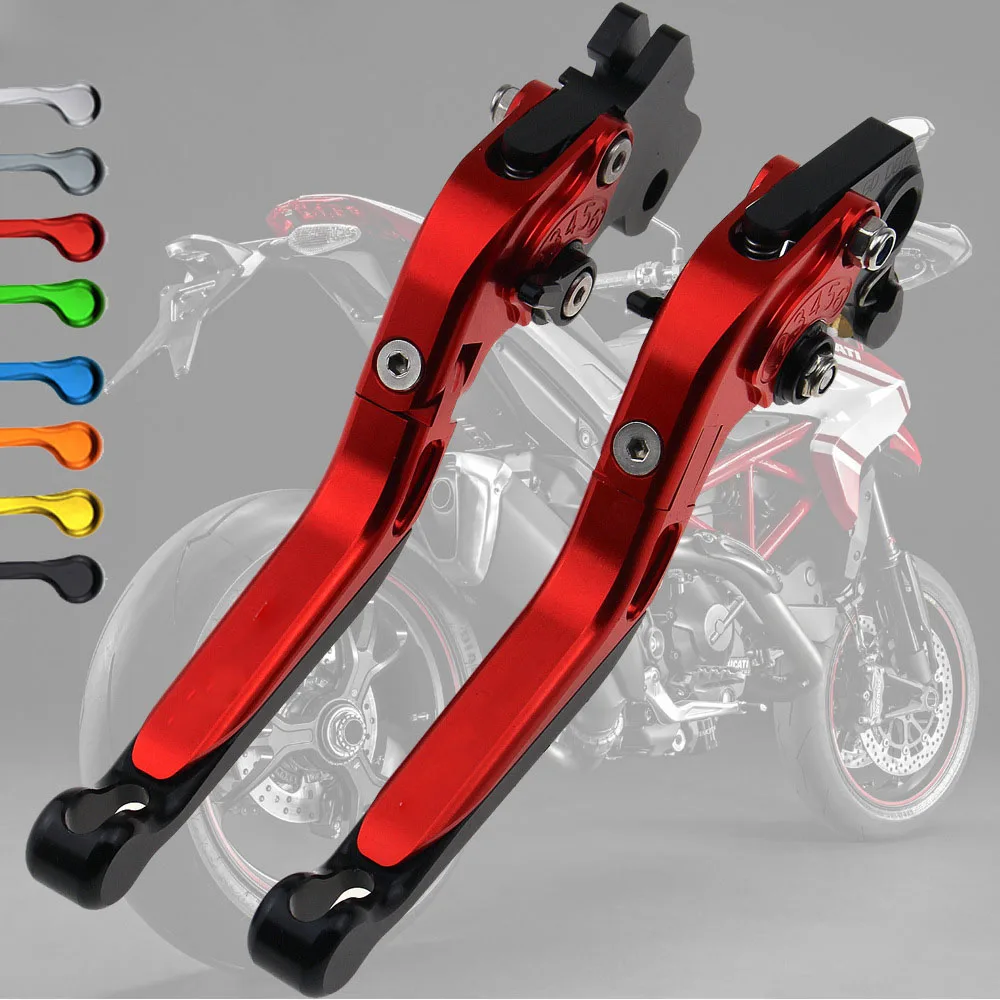 For Ducati HYPERMOTARD 821 2013-2015 Motorcycle Brake Clutch Levers CNC Foldable Adjustable Retractable Clutch Brake Levers Kit
For Ducati HYPERMOTARD 821 2013-2015 Motorcycle Brake Clutch Levers CNC Foldable Adjustable Retractable Clutch Brake Levers Kit