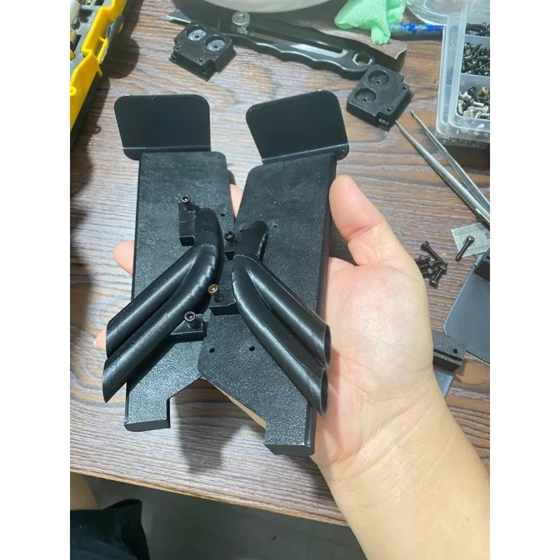 For YK4106 1/10 RC Crawler Exhaust Pipe Upgrade Accessories Decorative Scale Parts ABS Material 3D Printed No-Drill Installation
For YK4106 1/10 RC Crawler Exhaust Pipe Upgrade Accessories Decorative Scale Parts ABS Material 3D Printed No-Drill Installation