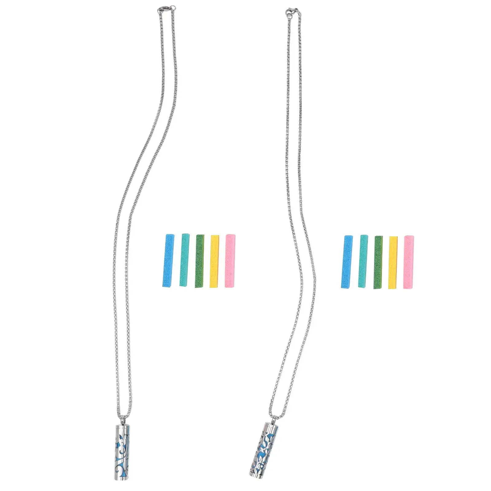 2 Sets Aromatherapy Necklace Stylish Men Jewelry Birthday Gift Hip Hop Essential Oil Diffuser Pendant Stainless Steel
2 Sets Aromatherapy Necklace Stylish Men Jewelry Birthday Gift Hip Hop Essential Oil Diffuser Pendant Stainless Steel