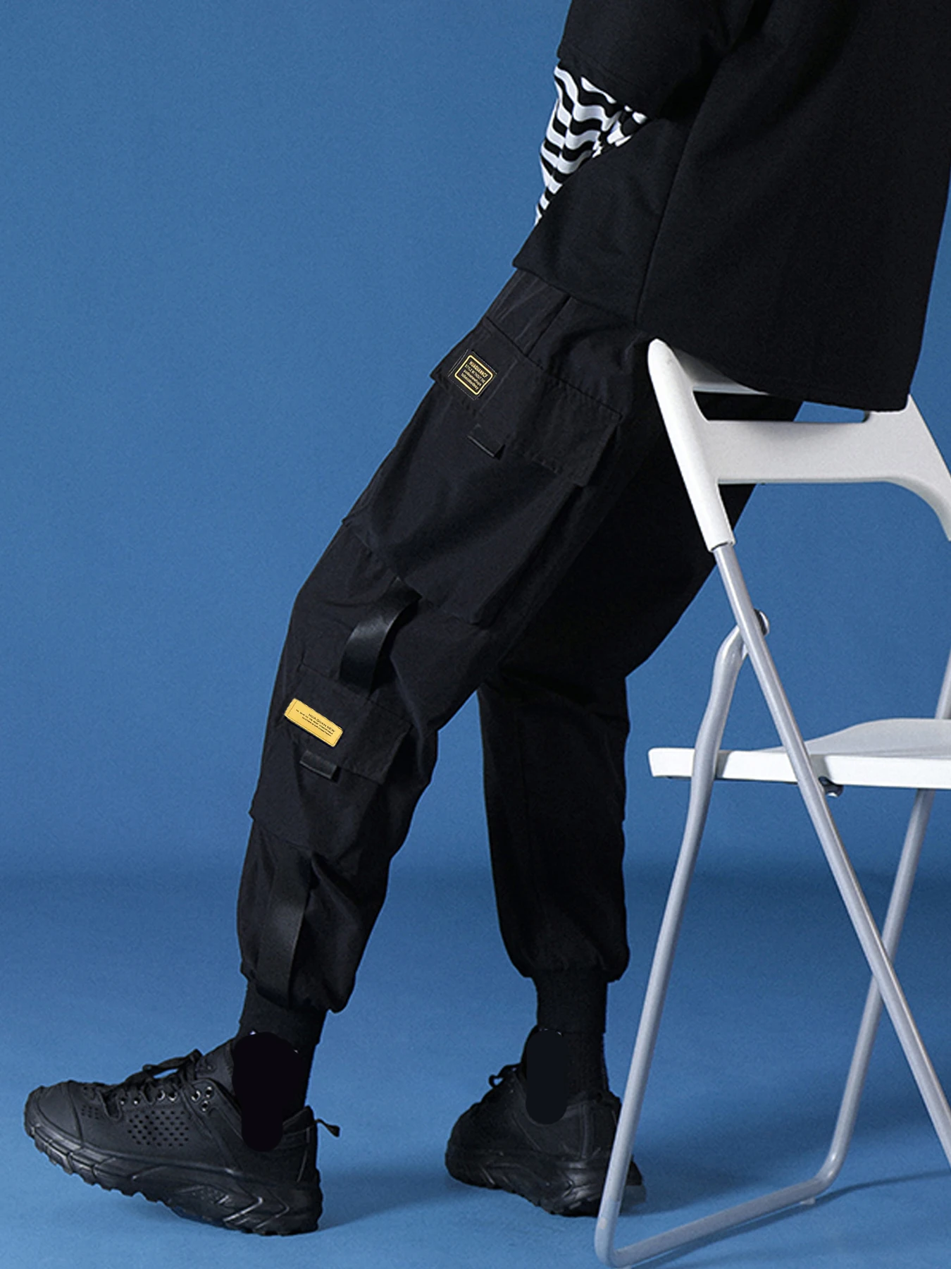 Outdoor Jogger Fitness Running Sweatpants For Men's Black High Waist Drawstring Sport Casual Pants With Pockets Baggy Trousers
Outdoor Jogger Fitness Running Sweatpants For Men's Black High Waist Drawstring Sport Casual Pants With Pockets Baggy Trousers