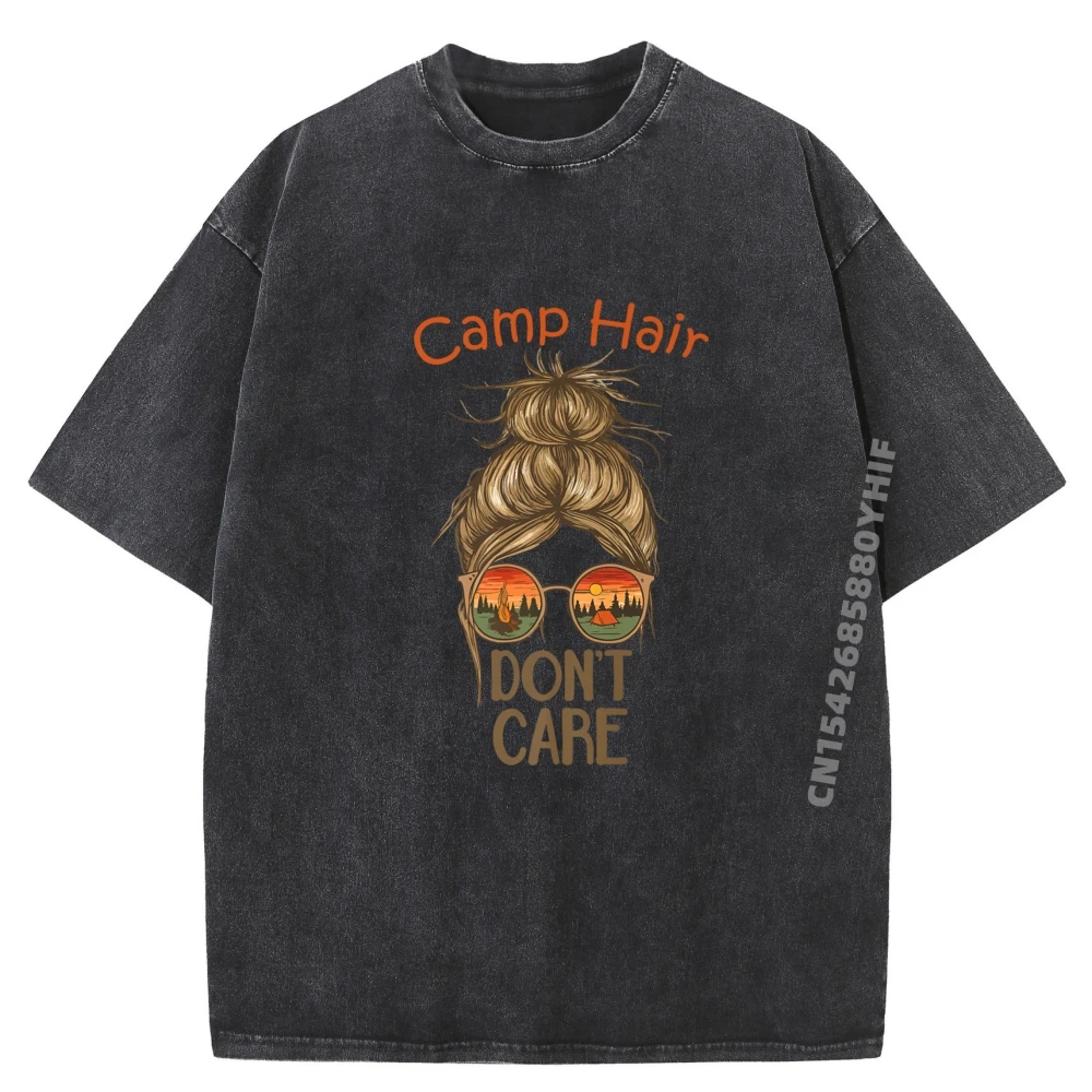 Camp Hair Dont Care Camping Funny Tops & Tees Short Sleeve Gift Idea Cotton Fashion T-Shirt Gift Tops Funny Color Washed Tees
Camp Hair Dont Care Camping Funny Tops & Tees Short Sleeve Gift Idea Cotton Fashion T-Shirt Gift Tops Funny Color Washed Tees