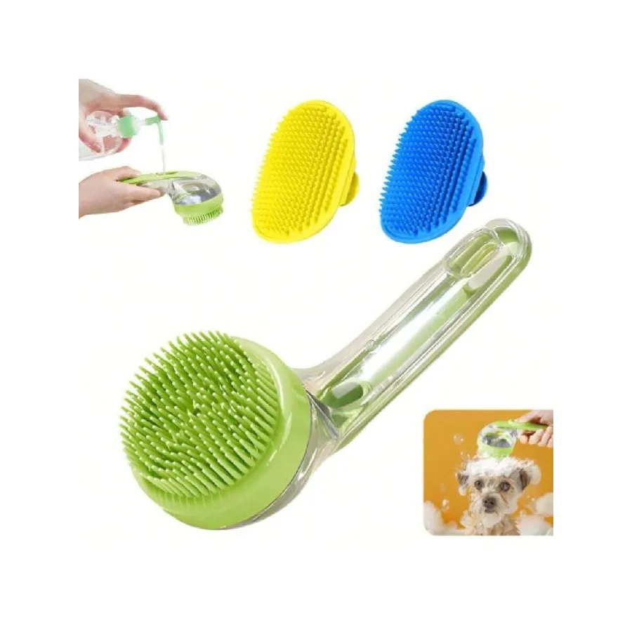 【New style】3Pcs Dog Bath Brush, Dog Scrubber For Bath, Dog Shampoo Brush Bubble Maker, Dog Paw Washer, Dog Grooming Massage Bru
【New style】3Pcs Dog Bath Brush, Dog Scrubber For Bath, Dog Shampoo Brush Bubble Maker, Dog Paw Washer, Dog Grooming Massage Bru