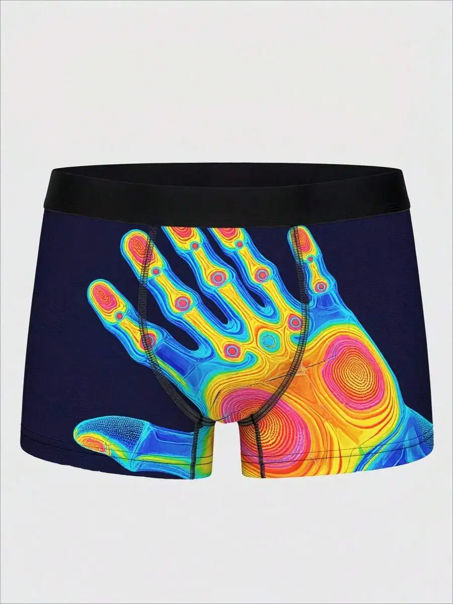 Mens Color-Changing Thermal Boxer Shorts With Hand Print Design - Ultra Soft Breathable Underwear
Mens Color-Changing Thermal Boxer Shorts With Hand Print Design - Ultra Soft Breathable Underwear