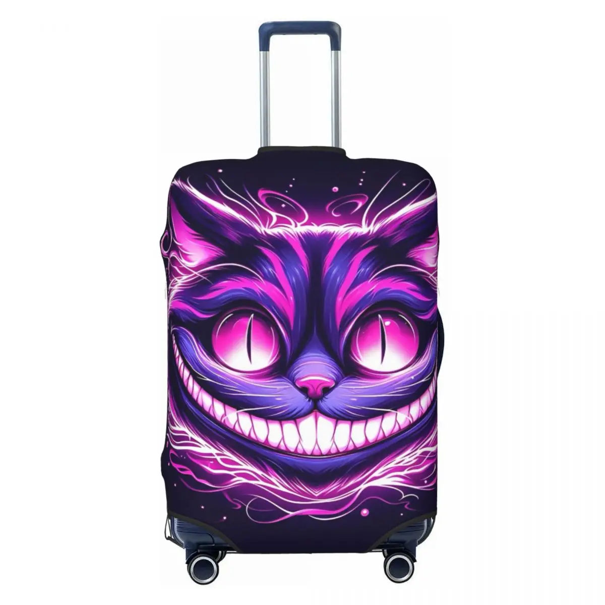 Custom Cheshire Cat Animal Suitcase Cover Travel Flight Fun Luggage Accesories Protection
Custom Cheshire Cat Animal Suitcase Cover Travel Flight Fun Luggage Accesories Protection