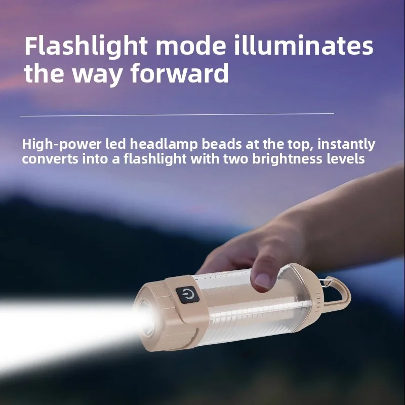 New Multi-Function Outdoor Camping Light Portable High-Intensity Flashlight Rechargeable Mini Retro Camping Ambiance Light
New Multi-Function Outdoor Camping Light Portable High-Intensity Flashlight Rechargeable Mini Retro Camping Ambiance Light