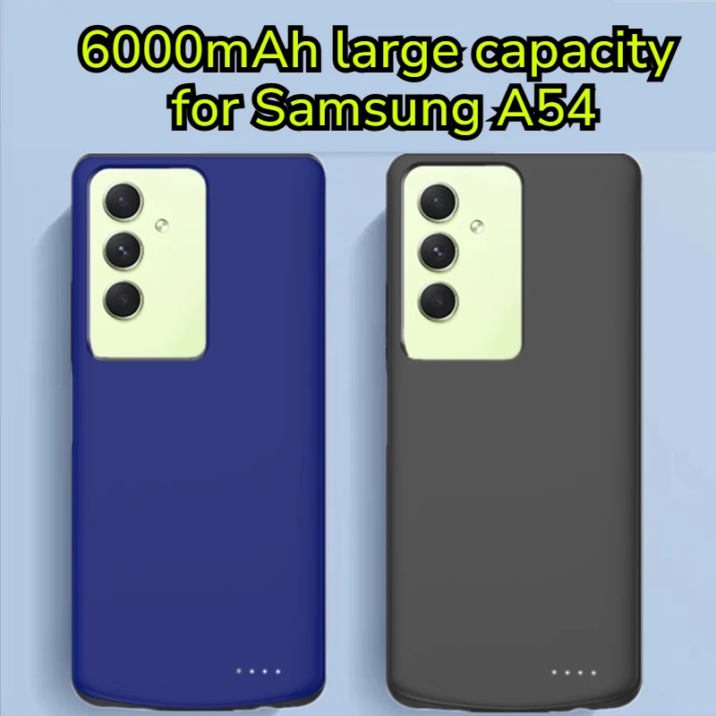 6000mAh Fast Power Bank Case for Samsung A54 22.5W Quick Charge Built-in Cable Battery Cover for Galaxy A54 Phone
6000mAh Fast Power Bank Case for Samsung A54 22.5W Quick Charge Built-in Cable Battery Cover for Galaxy A54 Phone
