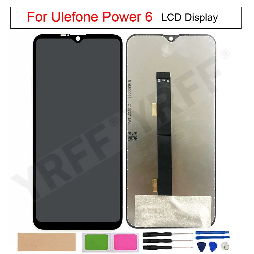 LCD Display Touch Screen Digitizer Assembly For Ulefone Power 6 LCD Screen Replacement
LCD Display Touch Screen Digitizer Assembly For Ulefone Power 6 LCD Screen Replacement