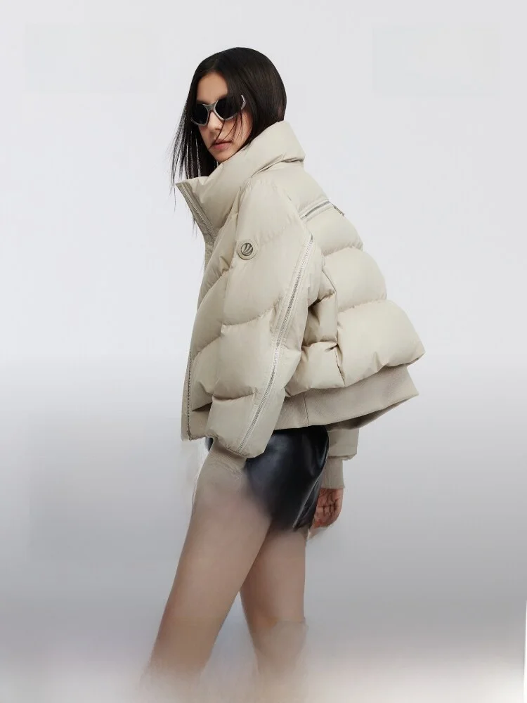 Bosideng New Women's Faion Casual Tech Bla Gold Stand Collar ort Warm Cool Sle down Jaet Polyester Fiber Du down
Bosideng New Women's Faion Casual Tech Bla Gold Stand Collar ort Warm Cool Sle down Jaet Polyester Fiber Du down