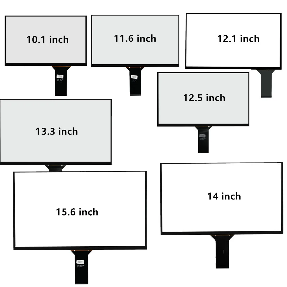 10.1/11.6/12.5/13.3/14/15.6/16 Inch USB Capacitive Touch Screen Sensor Digitizer Glass DIY Touchpad for Monitor Plug and Play
10.1/11.6/12.5/13.3/14/15.6/16 Inch USB Capacitive Touch Screen Sensor Digitizer Glass DIY Touchpad for Monitor Plug and Play