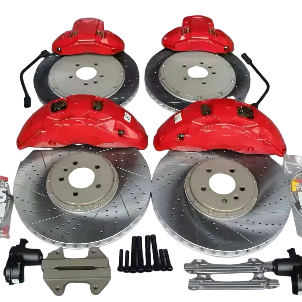 10 Piston Brake Caliper Kit With High Carbon Rotor Ceramic Pad for Porsche Cayenne Panamera Macan 911 718 Modified Tuning
10 Piston Brake Caliper Kit With High Carbon Rotor Ceramic Pad for Porsche Cayenne Panamera Macan 911 718 Modified Tuning