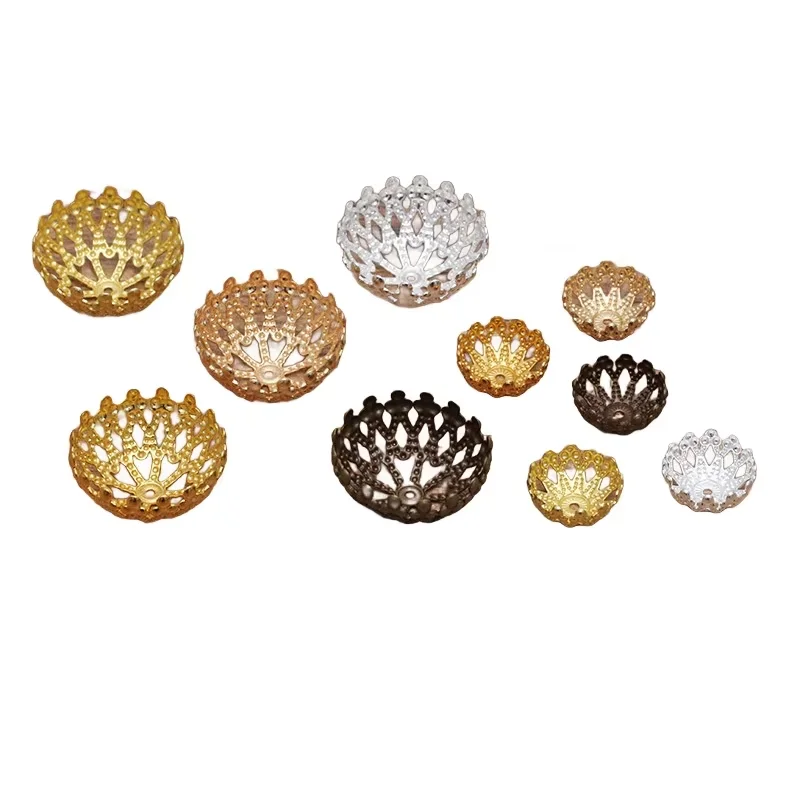 BoYuTe (100 Pieces/Lot) 12-20mm Metal Brass Filigree Bead Caps Diy Handmade Jewelry Accessories Wholesale
BoYuTe (100 Pieces/Lot) 12-20mm Metal Brass Filigree Bead Caps Diy Handmade Jewelry Accessories Wholesale