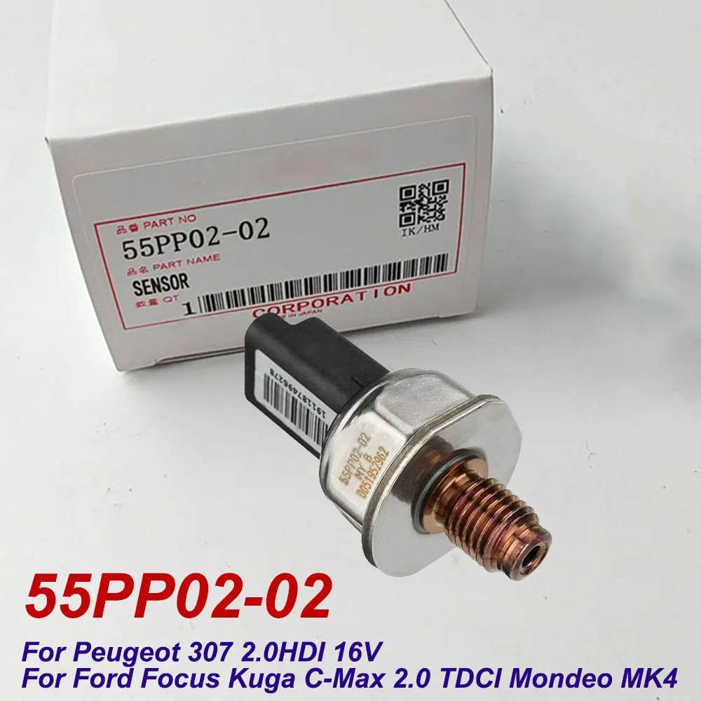 55PP02-02 55PP0202 5WS40039 Fuel Rail Pressure Sensor For Ford Focus Kuga C-Max 2.0 TDCI Mondeo MK4 Peugeot 307 2.0HDI 16V
55PP02-02 55PP0202 5WS40039 Fuel Rail Pressure Sensor For Ford Focus Kuga C-Max 2.0 TDCI Mondeo MK4 Peugeot 307 2.0HDI 16V