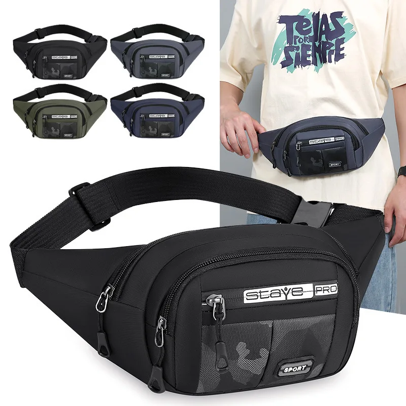 Men's Fashionable Multi-functional Fanny Pack, Light and Durable, Multi-pocket, Suitable for Outdoor Sports Travel Waist Pack
Men's Fashionable Multi-functional Fanny Pack, Light and Durable, Multi-pocket, Suitable for Outdoor Sports Travel Waist Pack