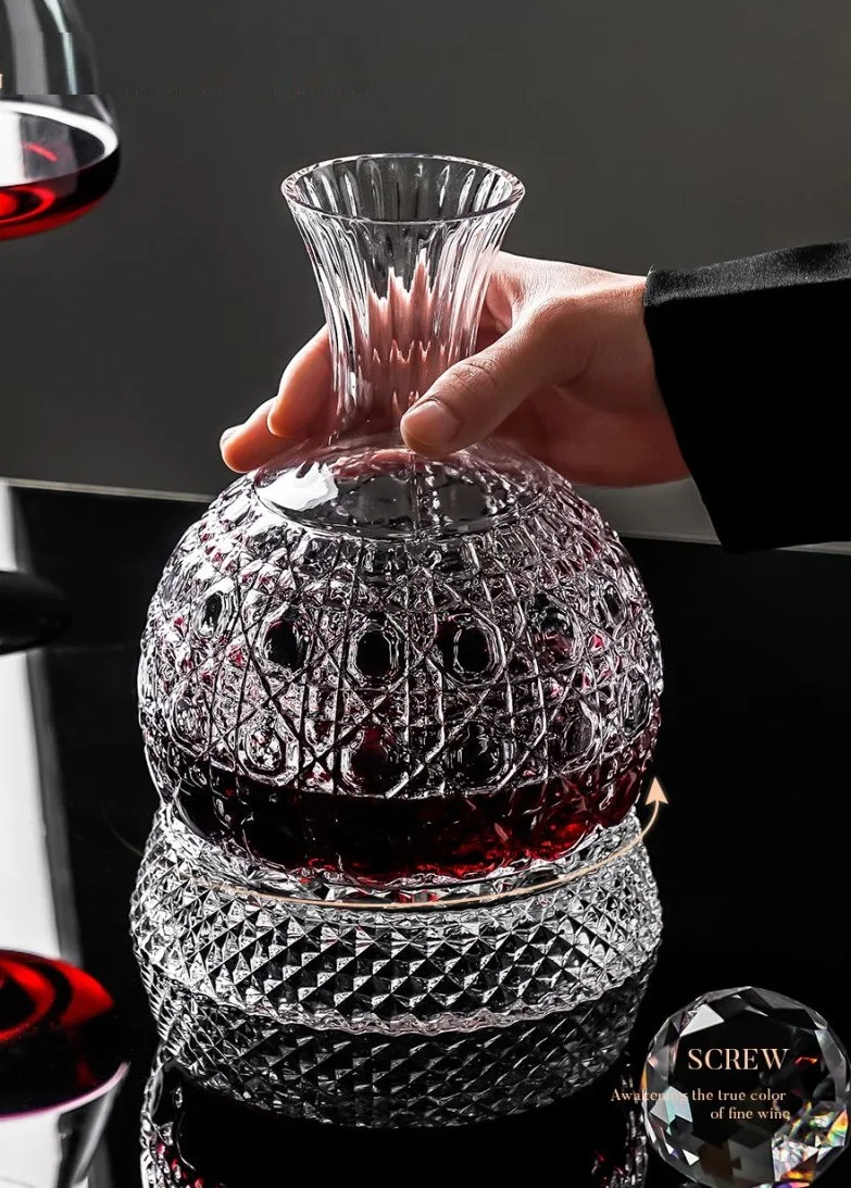 Crystal Glass Cup for Wine, Rotation Tumbler, Wine Aerator, Decanter, Glasses, Mug, Creative Gifts, 1500ml home drinkware
Crystal Glass Cup for Wine, Rotation Tumbler, Wine Aerator, Decanter, Glasses, Mug, Creative Gifts, 1500ml home drinkware