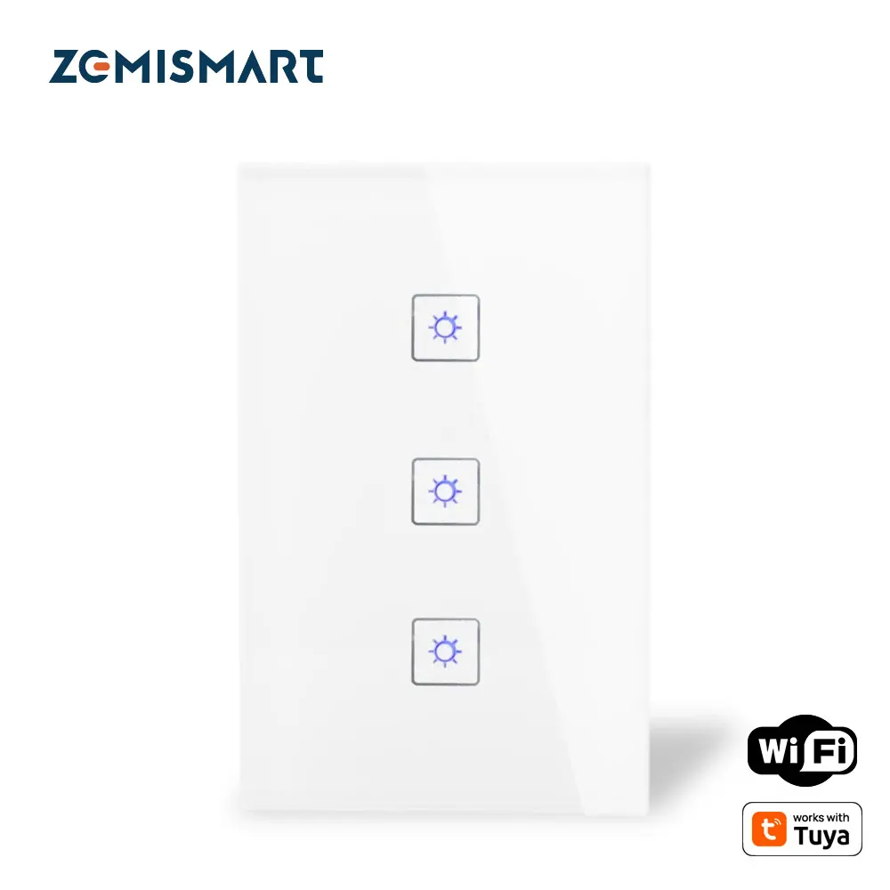 Zemismart US AU WiFi Smart Wall Light Switch 1 2 3 Gangs Works with Tuya Smart Life APP Alexa Google Home Voice Control
Zemismart US AU WiFi Smart Wall Light Switch 1 2 3 Gangs Works with Tuya Smart Life APP Alexa Google Home Voice Control