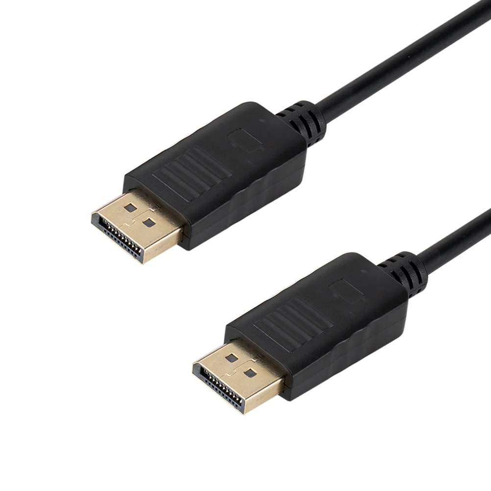 1.8M Displayport Cable High Speed Video Audio Transfer For Computer Laptop Desktop Gaming Streaming Black Bare Copper Foil Braid 
1.8M Displayport Cable High Speed Video Audio Transfer For Computer Laptop Desktop Gaming Streaming Black Bare Copper Foil Braid