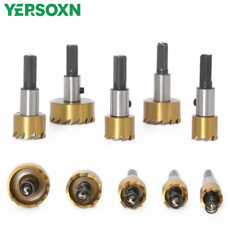 5Pcs HSS Drill Bit Sets Stainless Steel Titanium Plated Hole Opener Iron Sheet Iron Plate Aluminum Alloy Reaming Drilling Set
5Pcs HSS Drill Bit Sets Stainless Steel Titanium Plated Hole Opener Iron Sheet Iron Plate Aluminum Alloy Reaming Drilling Set