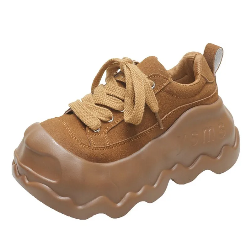 2026 New Women's Thick Bottom Platform Shoes Summer Autumn Style Heightening Casual Sports Shoes Comfortable All-Match Sneakers
2026 New Women's Thick Bottom Platform Shoes Summer Autumn Style Heightening Casual Sports Shoes Comfortable All-Match Sneakers