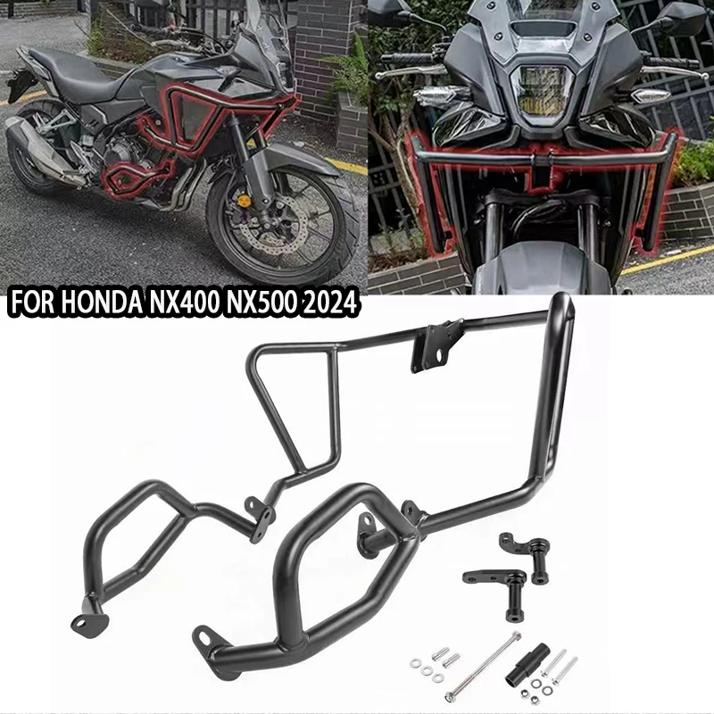 Motorcycle Accessories Frame Stunt Cage Protector Engine Guard Highway Bumper For Honda NX400 NX500 NX 400 500 2024 2025 2026
Motorcycle Accessories Frame Stunt Cage Protector Engine Guard Highway Bumper For Honda NX400 NX500 NX 400 500 2024 2025 2026 