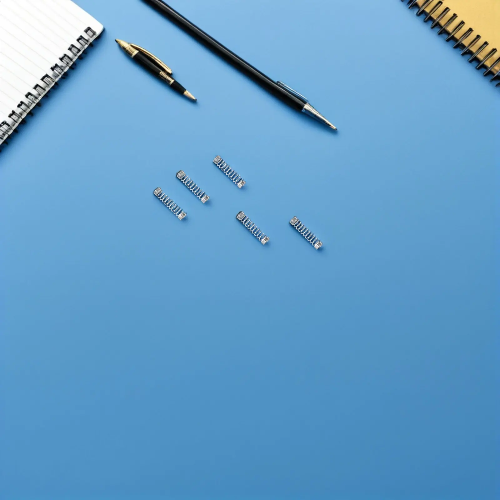 100Pcs Stainless Steel Compression Springs for Pens Ballpoint Pen Spring Refill Replacement Small Mechanical Spring Clip
100Pcs Stainless Steel Compression Springs for Pens Ballpoint Pen Spring Refill Replacement Small Mechanical Spring Clip