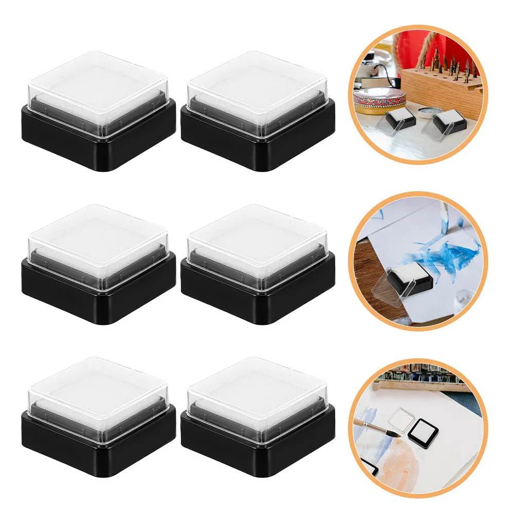 Набор из 6 пустых чернильных подушечек для творчества, легко используемые, моющиеся, компактные, для изготовления штампов, скрапбукинга, тиснения, офисного использования
Набор из 6 пустых чернильных подушечек для творчества, легко используемые, моющиеся, компактные, для изготовления штампов, скрапбукинга, тиснения, офисного использования