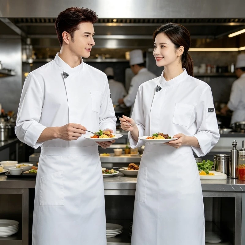 Male and Female Chef Workwear, Chinese Restaurant, Hotel Catering, Kitchen Special Workwear, Cafeteria Wear-resistant Workwear
Male and Female Chef Workwear, Chinese Restaurant, Hotel Catering, Kitchen Special Workwear, Cafeteria Wear-resistant Workwear