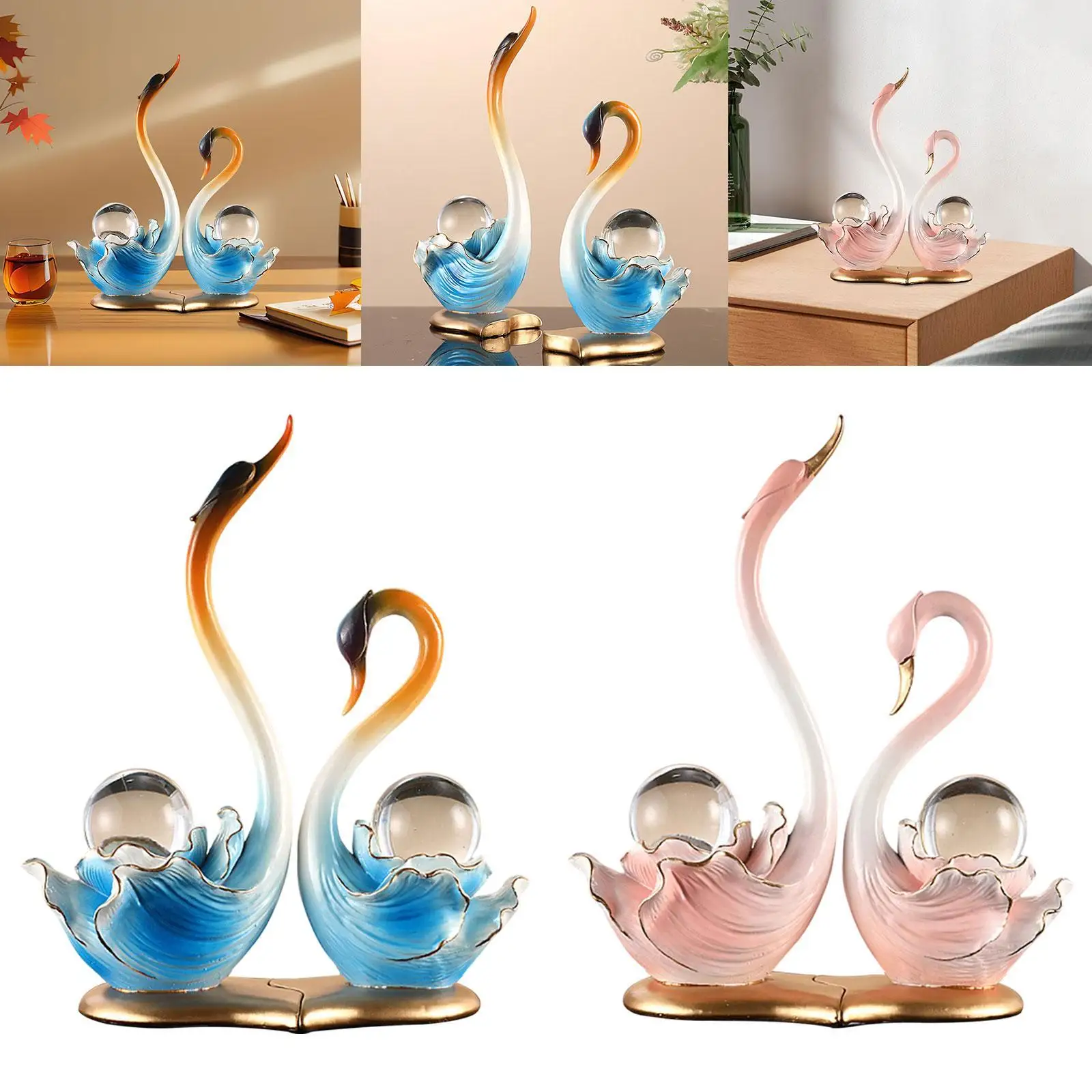 2x фигурки лебедя, украшения для парной комнаты, скульптура, сувенирный подарок для стола, центральная часть дома, книжная полка, украшение для книжной полки
2x фигурки лебедя, украшения для парной комнаты, скульптура, сувенирный подарок для стола, центральная часть дома, книжная полка, украшение для книжной полки
