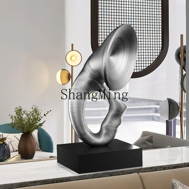 SMAbstract Minimalist Sculpture Ornament Floor Artwork Hotel Clubhouse Music Model Room Modern Decoration
SMAbstract Minimalist Sculpture Ornament Floor Artwork Hotel Clubhouse Music Model Room Modern Decoration