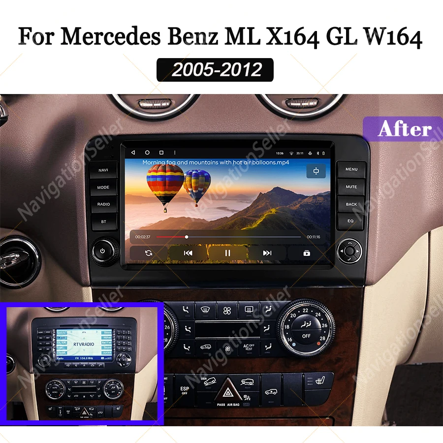 Android Car Radio Carplay For Mercedes Benz ML GL W164 ML350 ML500 GL320 X164 ML280 GL350 GL450 Auto Audio GPS Stereo Multimedia
Android Car Radio Carplay For Mercedes Benz ML GL W164 ML350 ML500 GL320 X164 ML280 GL350 GL450 Auto Audio GPS Stereo Multimedia