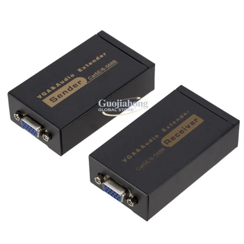 VGA extender 100m network cable RJ45 to VGA extender monitoring TV display signal transmission power supply
VGA extender 100m network cable RJ45 to VGA extender monitoring TV display signal transmission power supply