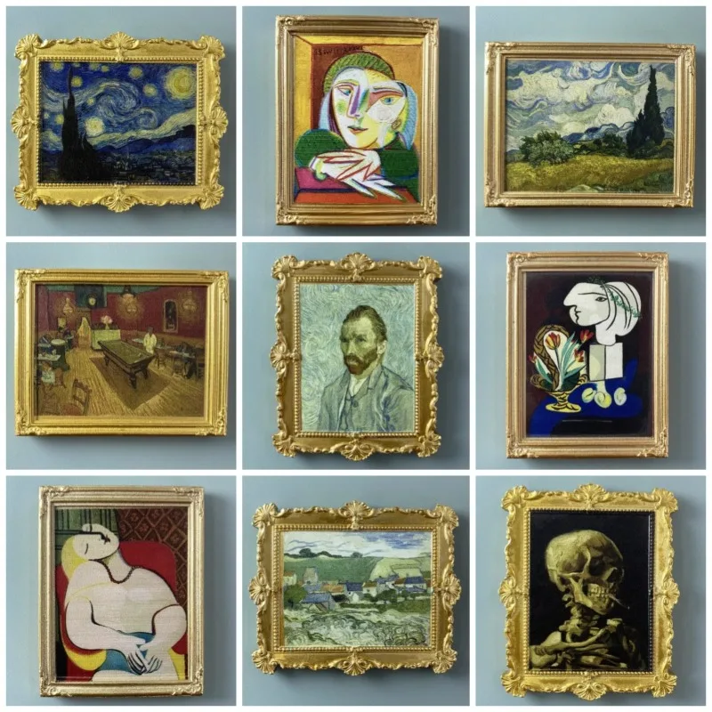 Van Gogh Picasso Paintings Fridge Magnets Sunflowers Starry Night Fridge Stickers Wedding Gifts Message Board Magnetic Stickers
Van Gogh Picasso Paintings Fridge Magnets Sunflowers Starry Night Fridge Stickers Wedding Gifts Message Board Magnetic Stickers