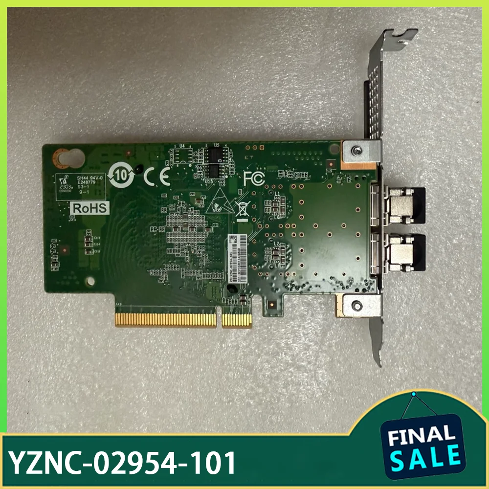 10 Gigabit Dual Port Network Card YZNC-02954-101
10 Gigabit Dual Port Network Card YZNC-02954-101