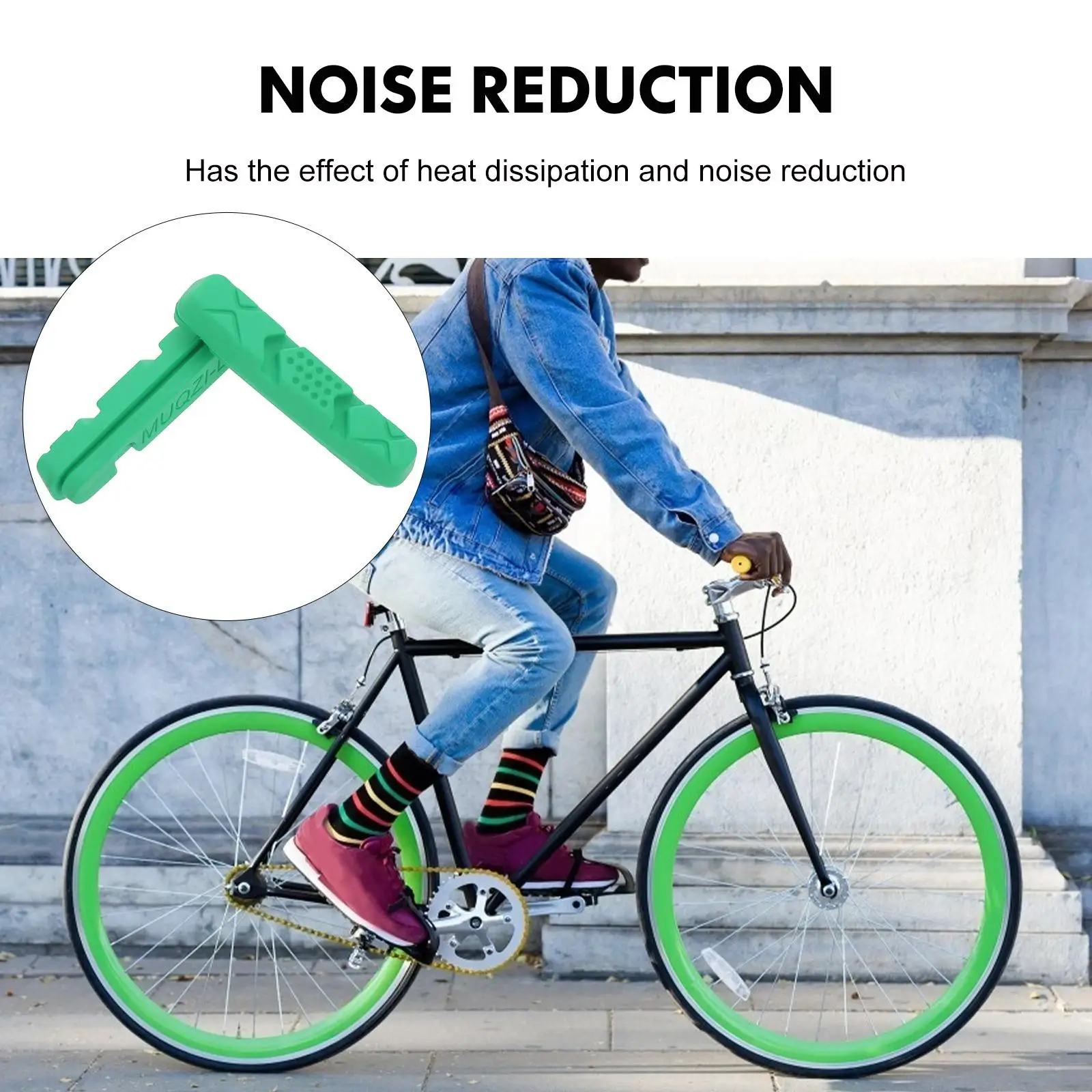 Cycling Equipment Bicycle Brake Block Pads Mountain Bike Covers Synthetic Abrasive Man
Cycling Equipment Bicycle Brake Block Pads Mountain Bike Covers Synthetic Abrasive Man