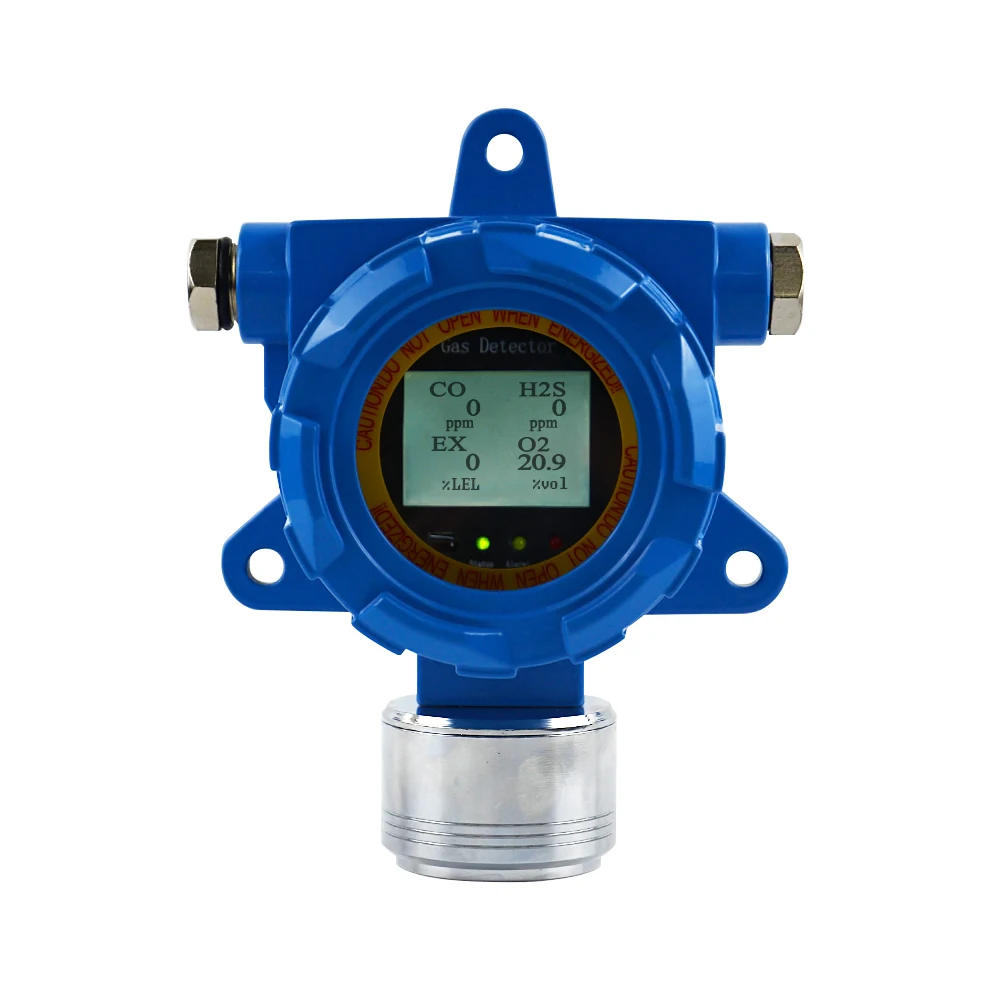 Взрывозащищенный фиксированный мультигазовый детектор Atex Датчик Co2 H2s Выход RS485 Modbus
Взрывозащищенный фиксированный мультигазовый детектор Atex Датчик Co2 H2s Выход RS485 Modbus
