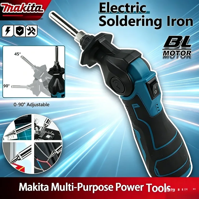 Makita Electric Soldering Iron Kit Cordless Rechargeable 12V Fast Heating Wireless Alloy Welding Device Repair Tools
Makita Electric Soldering Iron Kit Cordless Rechargeable 12V Fast Heating Wireless Alloy Welding Device Repair Tools