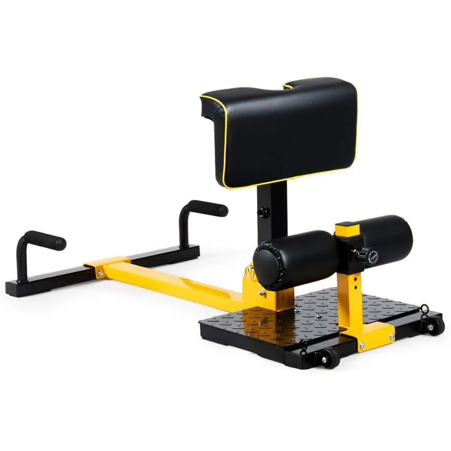 8-in-1 Sissy Squat Machine Adjustable Height Foam-Padded Home Gym Workout Station for Strength Training Push-up Sit-up Rope
8-in-1 Sissy Squat Machine Adjustable Height Foam-Padded Home Gym Workout Station for Strength Training Push-up Sit-up Rope