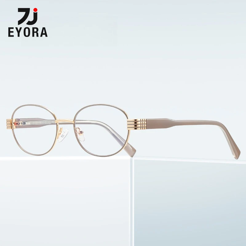 EYORA Retro Oval Small Frame Currents Reading Glasses Anti Blue Ray Myopia and Hyperopia Photochromic Prescription Eyewear Lens
EYORA Retro Oval Small Frame Currents Reading Glasses Anti Blue Ray Myopia and Hyperopia Photochromic Prescription Eyewear Lens