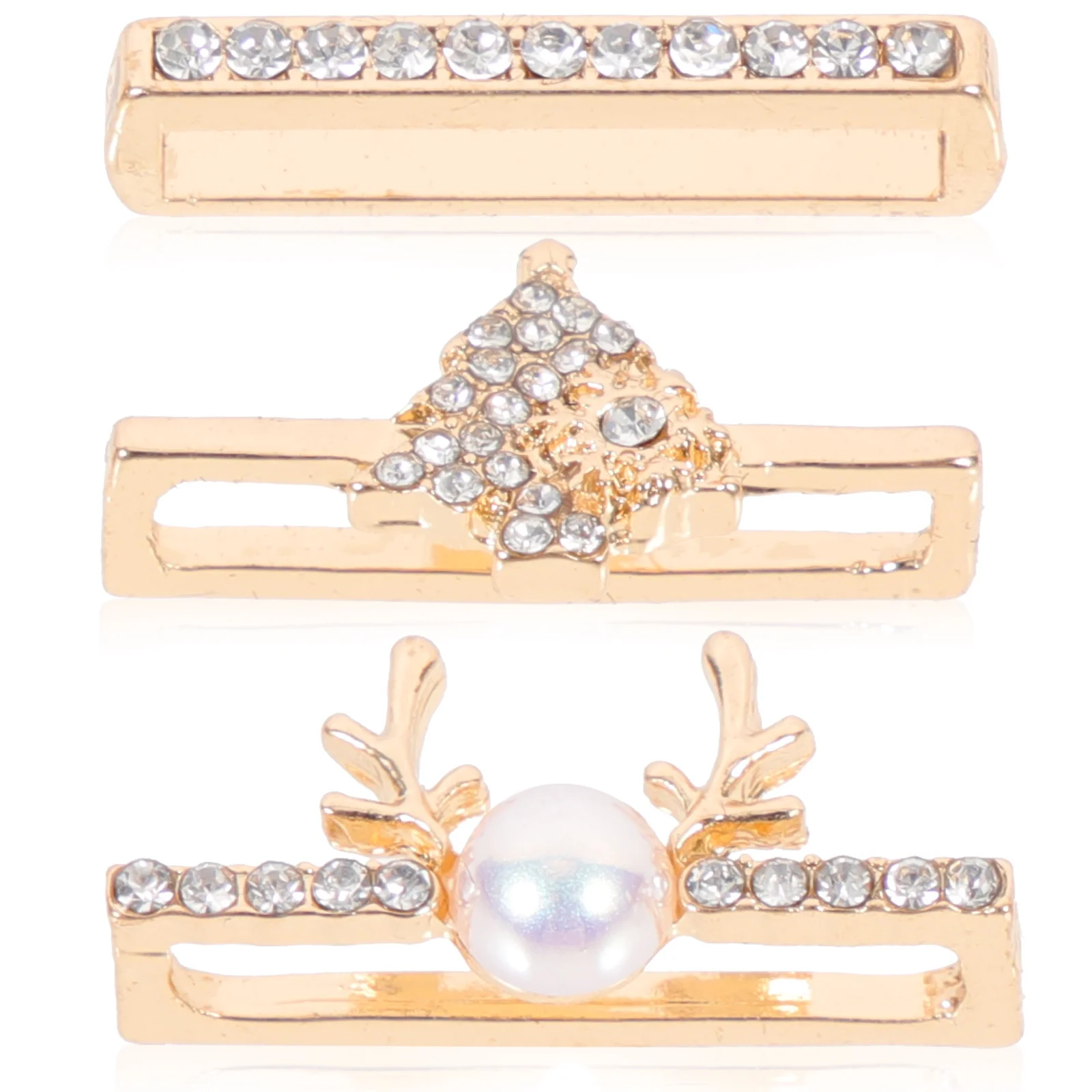 3Pcs Reindeer Watchband Decorations Exquisite Charms for Smartwatch Strap Alloy Rings Modern Look Anti-Slip Ornaments
3Pcs Reindeer Watchband Decorations Exquisite Charms for Smartwatch Strap Alloy Rings Modern Look Anti-Slip Ornaments