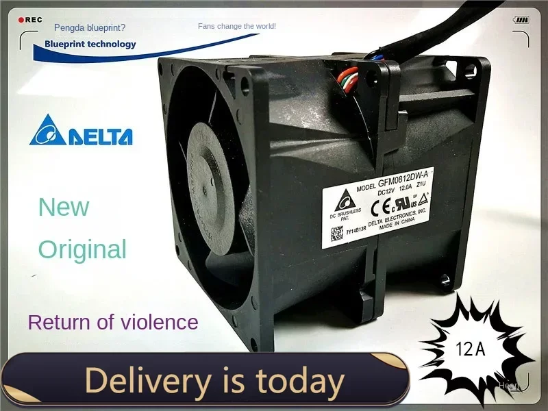 80*80 New Gfm0812dw-a 8080 8cm Violence 12 V12a Max Airflow Rate Car Supercharged Cooling Fan
80*80 New Gfm0812dw-a 8080 8cm Violence 12 V12a Max Airflow Rate Car Supercharged Cooling Fan