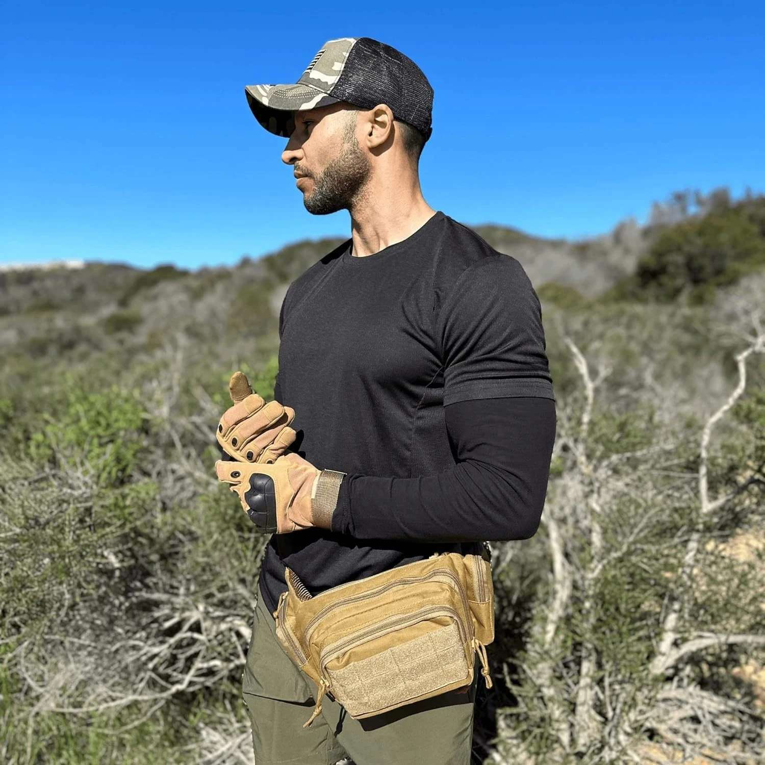 Outdoor multifunctional waist bag large capacity small outdoor lightweight running sports crossbody bag tactical waist bag
Outdoor multifunctional waist bag large capacity small outdoor lightweight running sports crossbody bag tactical waist bag