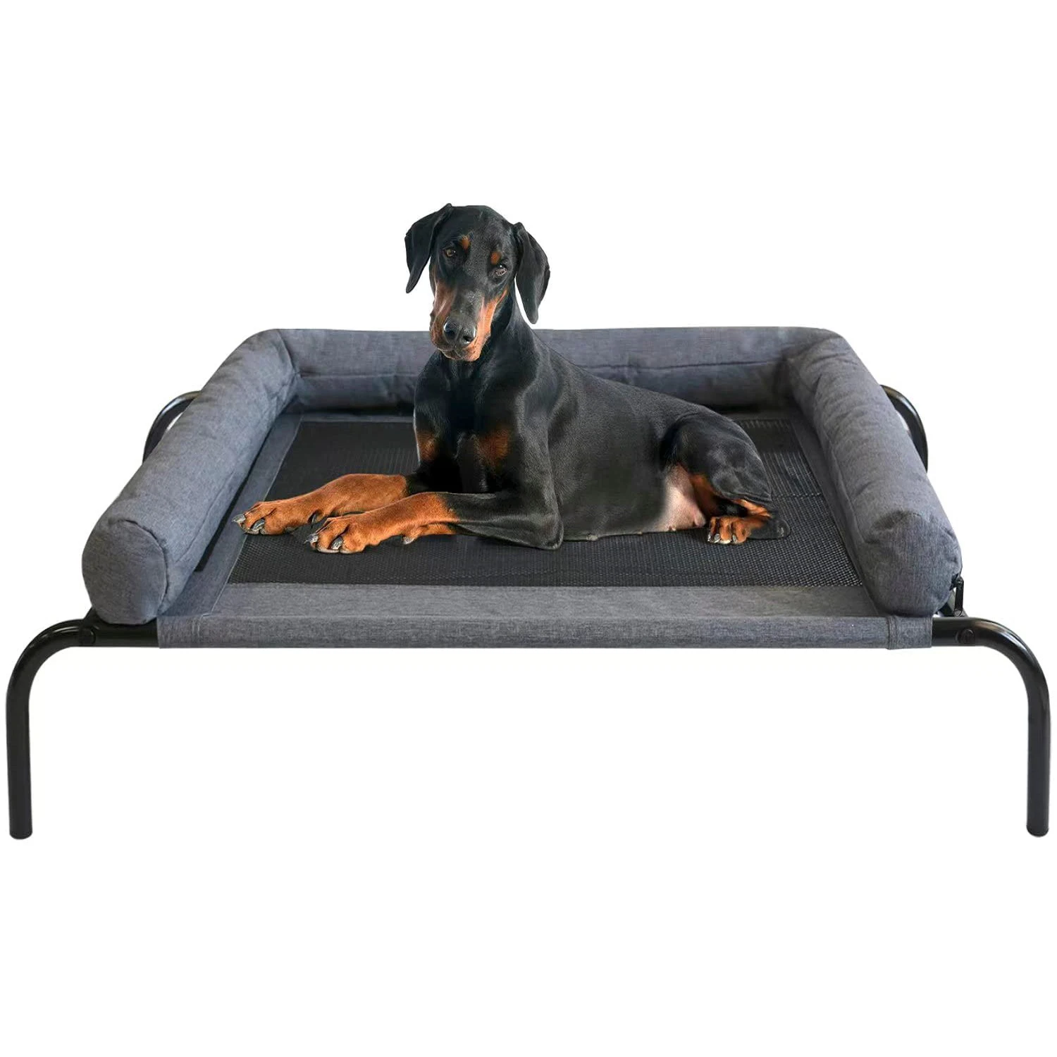 Portable Indoor & Outdoor Pet Hammock Bed Breathable Mesh Cooling Elevated Pet Cushion Bed Raised Dog Cots Beds for Small Dogs
Portable Indoor & Outdoor Pet Hammock Bed Breathable Mesh Cooling Elevated Pet Cushion Bed Raised Dog Cots Beds for Small Dogs