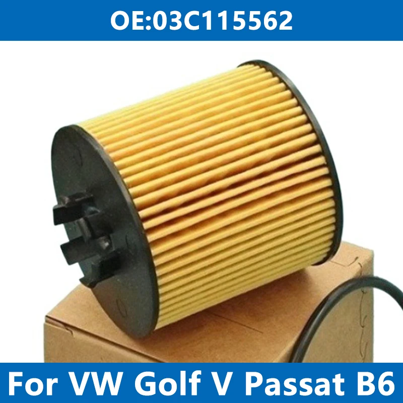 1/6/10PCS Car Oil Filter 03C115562 For VW GOLF V JETTA PASSAT B6 POLO TIGUAN TOURAN SKODA OCTAVIA SUPERB SEAT AUDI A3 1.4T 1.6
1/6/10PCS Car Oil Filter 03C115562 For VW GOLF V JETTA PASSAT B6 POLO TIGUAN TOURAN SKODA OCTAVIA SUPERB SEAT AUDI A3 1.4T 1.6